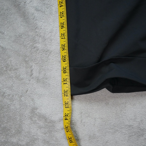 Jeaamksser Womens XL High Waisted Black Pleated Trousers Straight Leg Pants NWOT - Picture 11 of 12